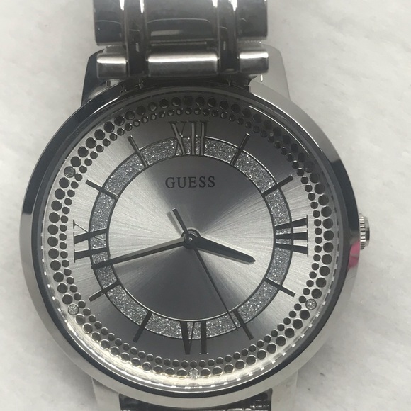 New Guess Ladies Watch with Diamonds with Big Head